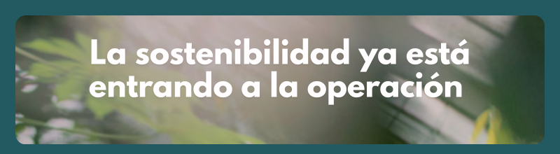 sostenibilidad en manufactura